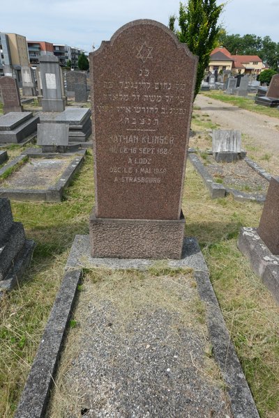 Stèle de Klinger Nathan