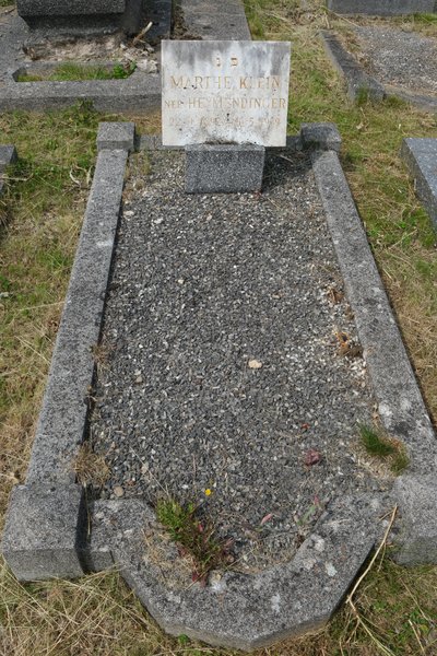 Grafsteen van Klein Marthe