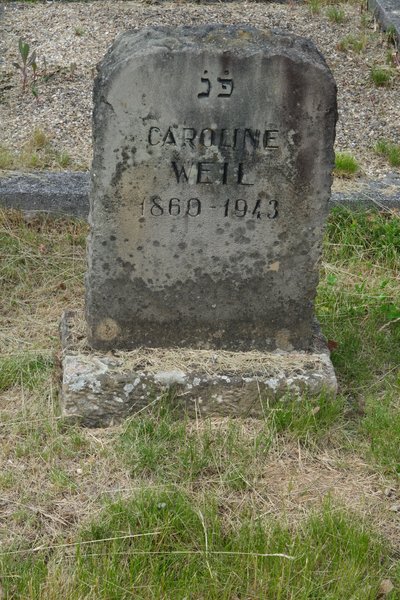 Stèle de Wail Caroline