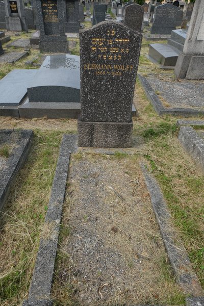 Grabstein von Wolff Lehmann