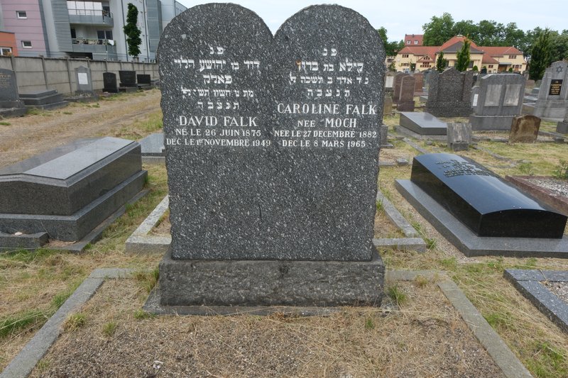 Grabstein von Falk David