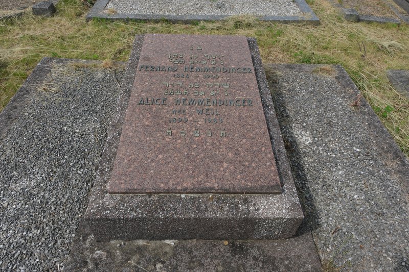 Grabstein von Hemmendinger Fernand
