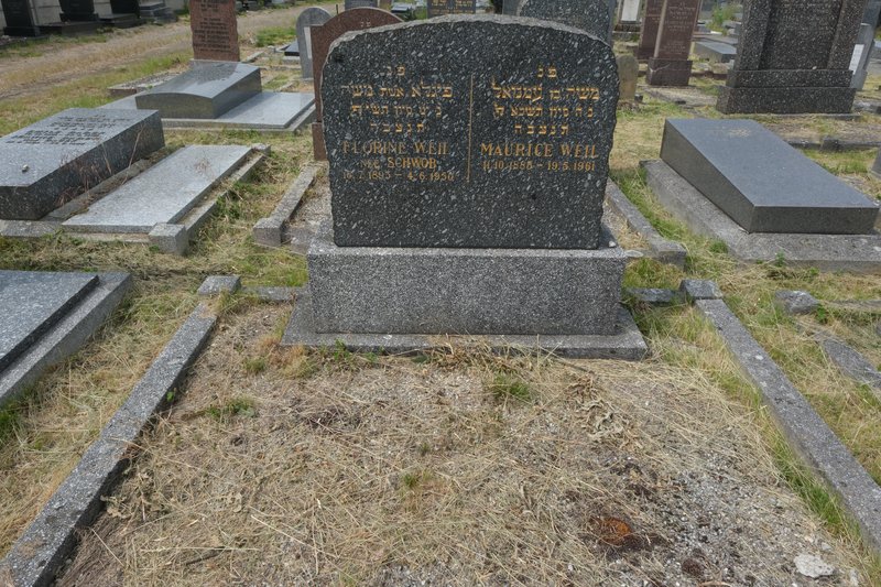 Weill Florine fejfája
