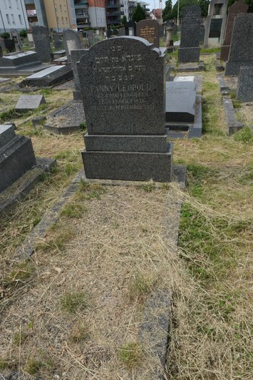 Grabstein von Léopold Fanny