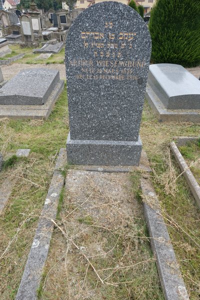 Lápide de Wiesengrund Arthur