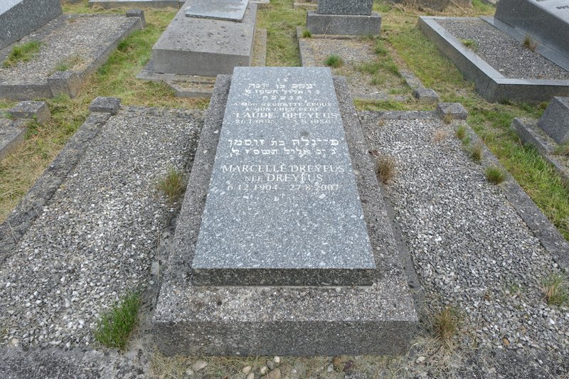 Lápide de Dreyfus Marcelle