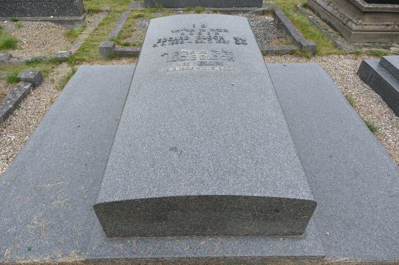Stèle de Bloch Edgard