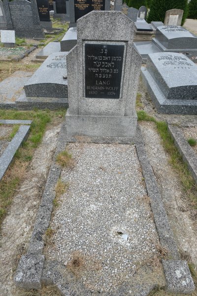 מצבת Lang Benjamin Wolff