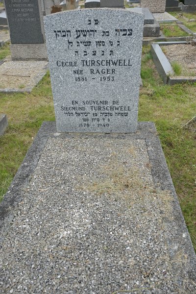شاهدة قبر Turschwell Cécile