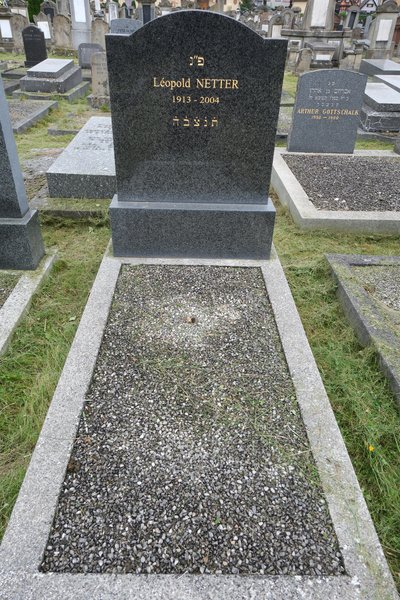 Lápide de Netter Léopold