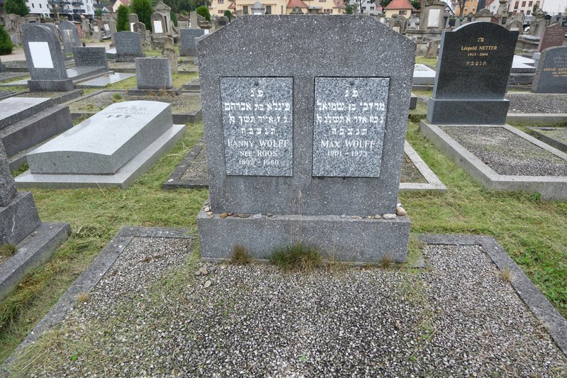 Lápide de Wolff Max