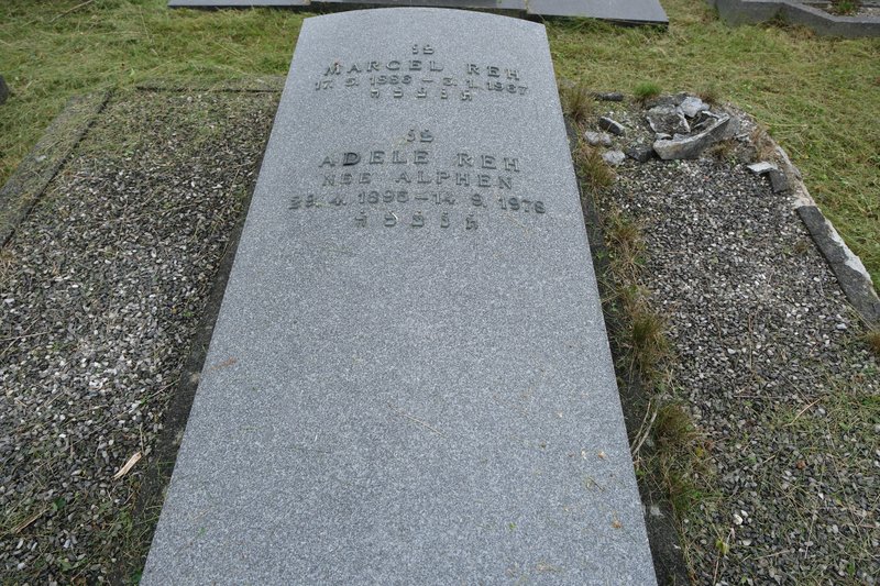 Grabstein von Reh Marcel