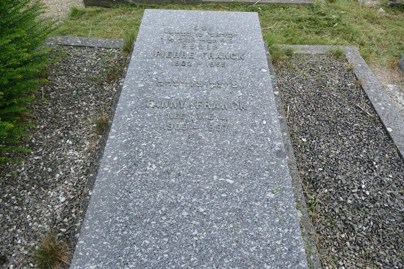 Stèle de Franck Fanny