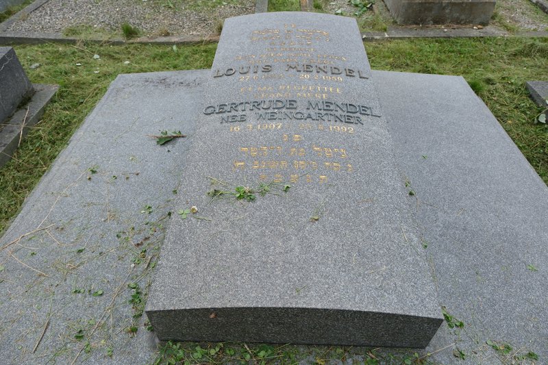 Grabstein von Mendel Louis