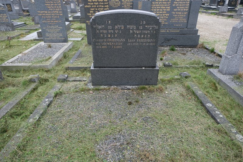 Grabstein von Friedmann Léon