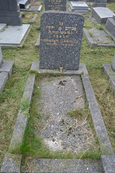 Lápide de Ickowicz Abraham