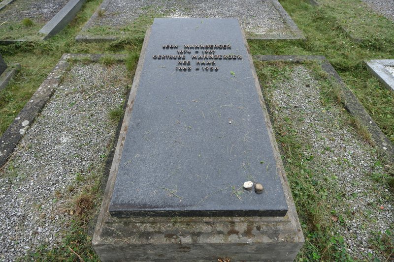 Lápide de Mannberger Léon