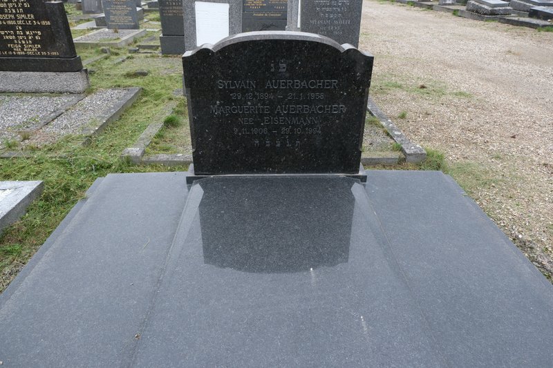 Grabstein von Auerbacher Sylvain