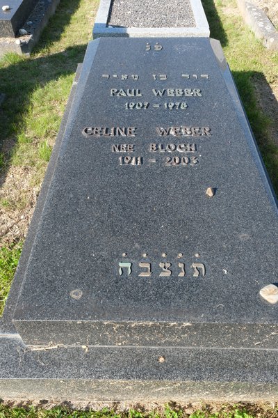 מצבת Weber Céline