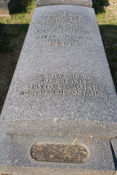 Stèle de Rotman Aizyk