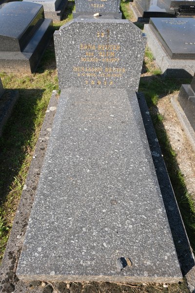 شاهدة قبر Reuter Benjamin