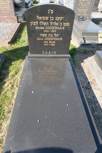 Lápide de Godschaux Jérôme