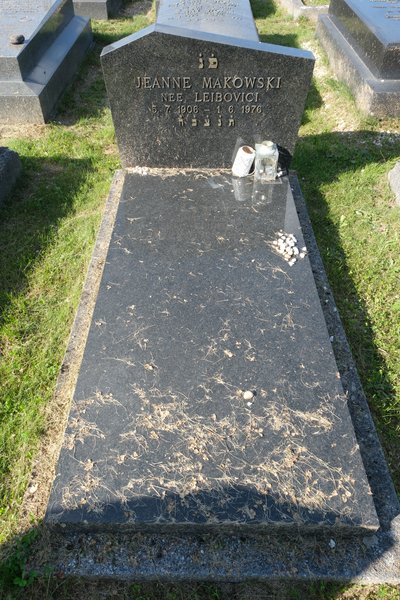 מַצֵּבה פון Makowski Jeanne
