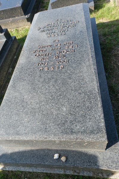 Stèle de Bloch Odette