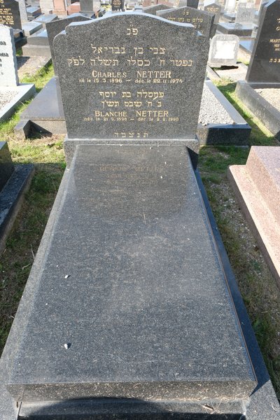 Grabstein von Netter Charles