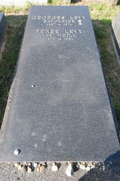 Tombstone of Levy Georges