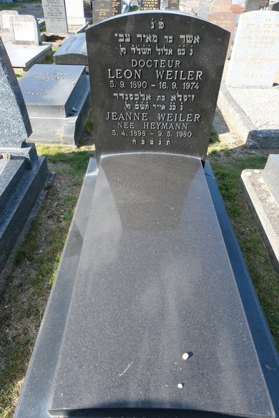 Lápide de Weiler Jeanne