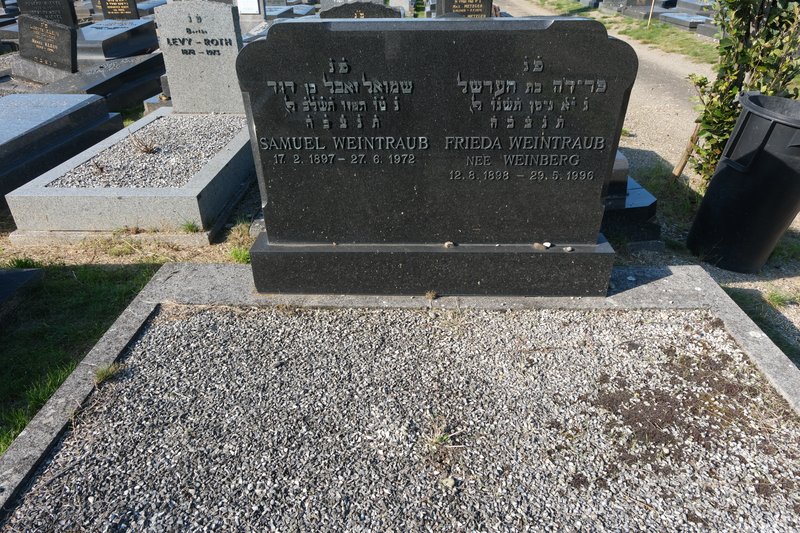 Stèle de Weintraub Frieda