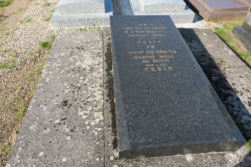 Tombstone of Weill Fernand
