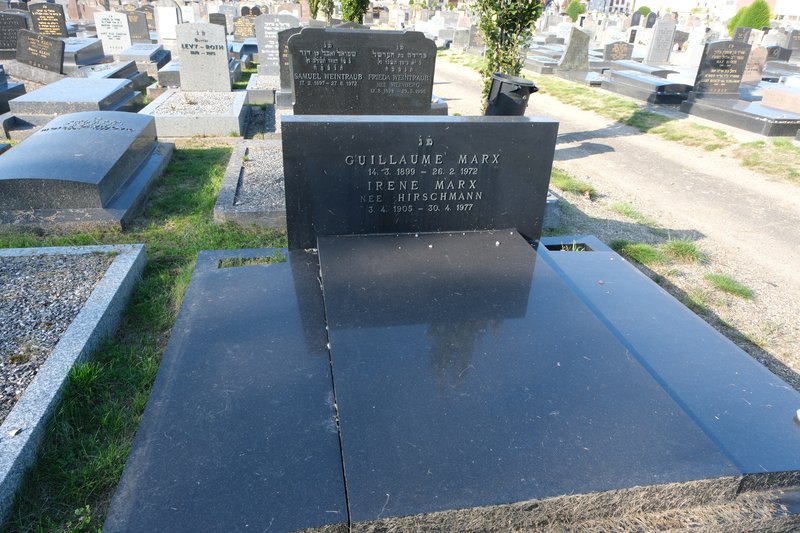 Tombstone of Marx Irène
