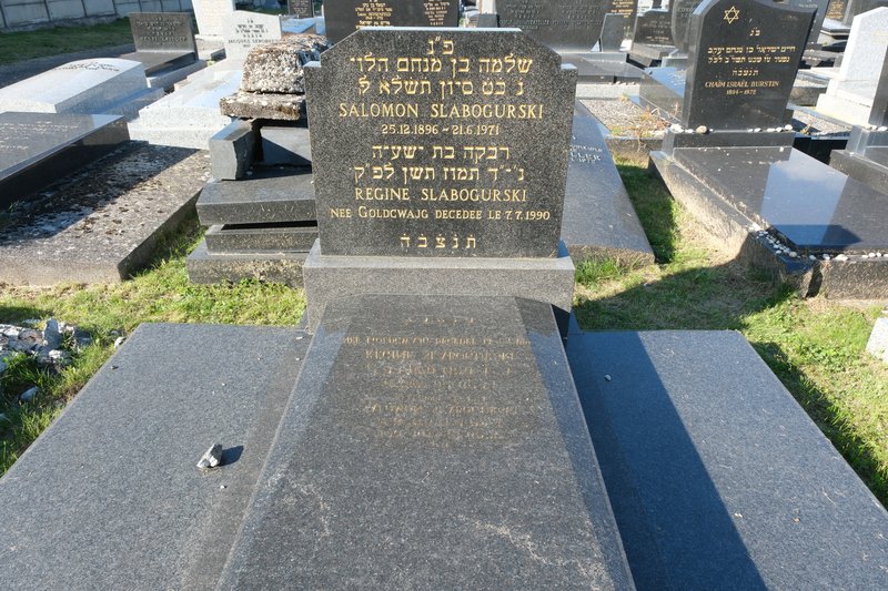 Lápide de Slabogurski Salomon