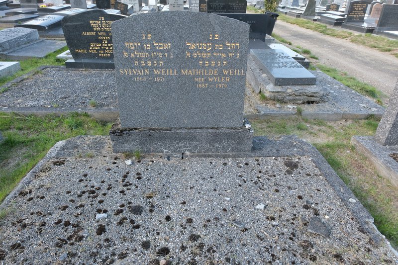 Tombstone of Weill Sylvain