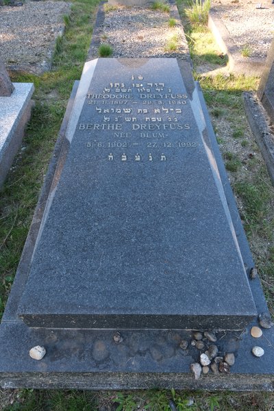 Grabstein von Dreyfus Théodore