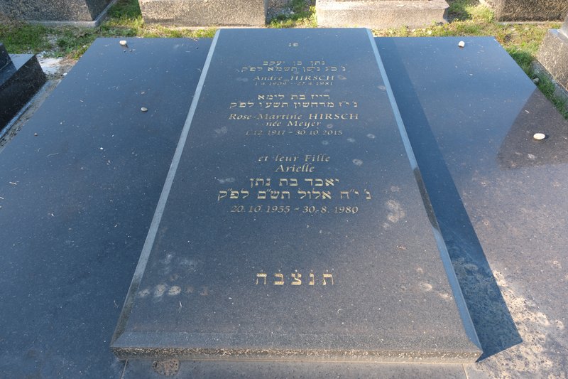 מַצֵּבה פון Hirsch Arielle