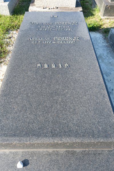 Grafsteen van Ferencz Gabrielle