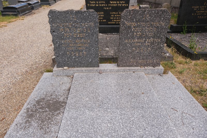 Tombstone of Kottek Alexandre