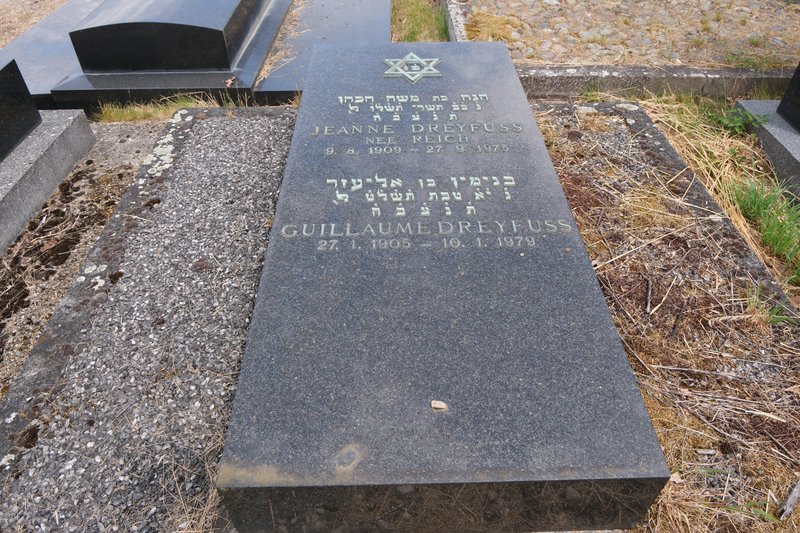 Lápide de Dreyfuss Jeanne