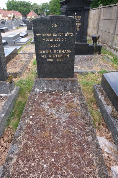 Lápide de Ekmann Berthe