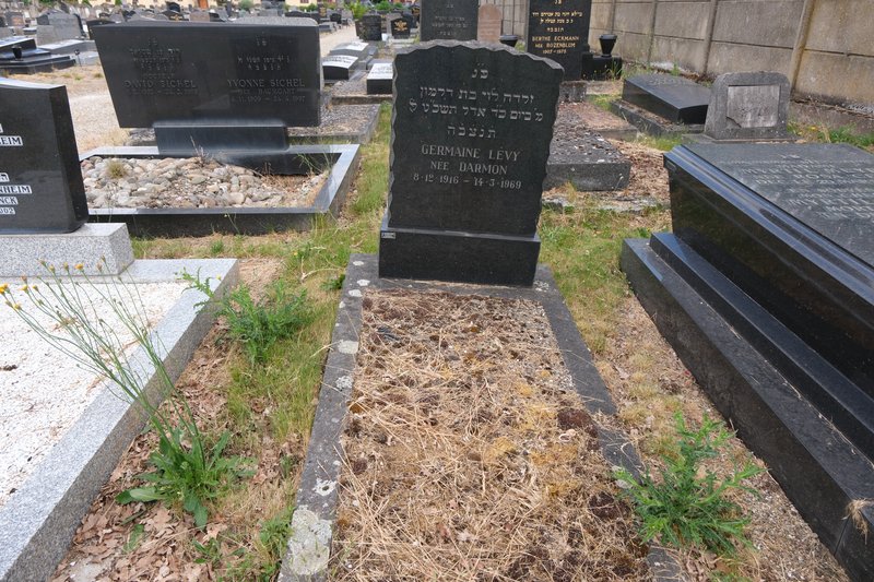 Tombstone of Lévy Germaine