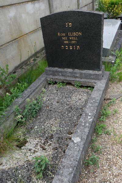 Tombstone of Elison Rose