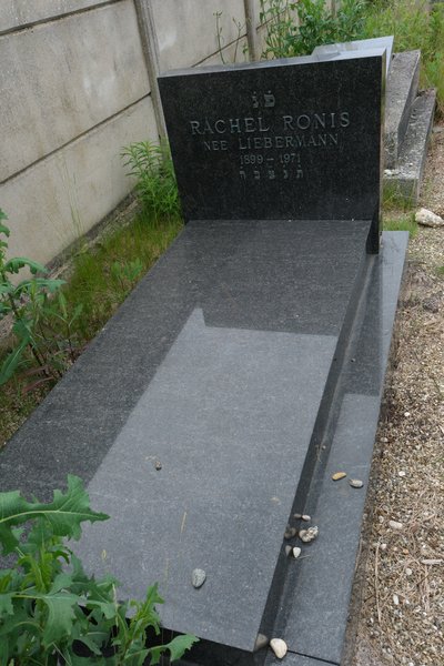 شاهدة قبر Ronis Rachel