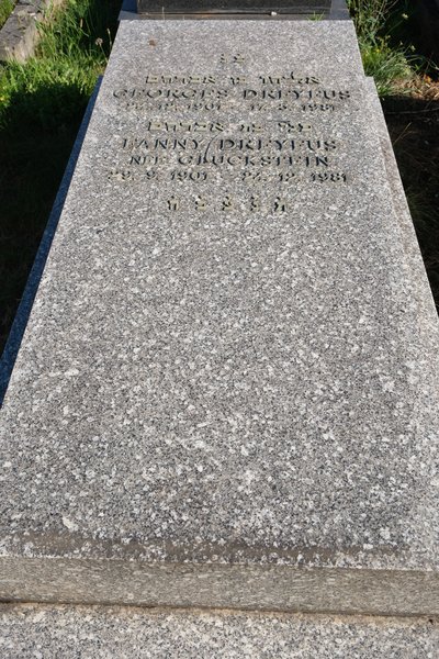 Grabstein von Dreyfus Georges