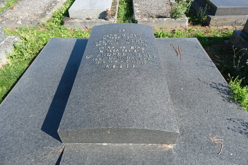 Lápide de Neher Sylvain