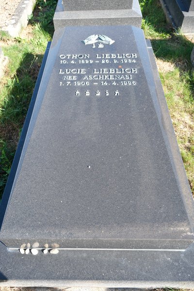Надгробие Lieblich Lucie