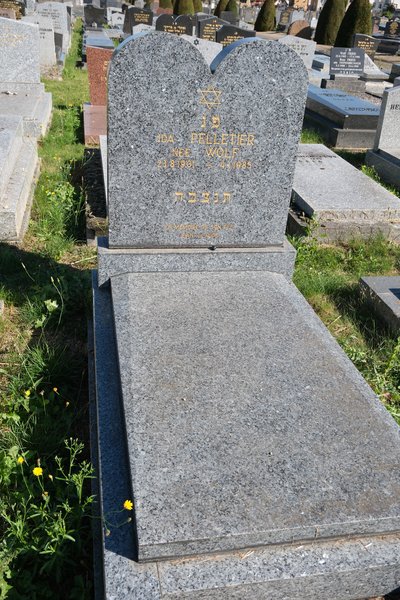 Pelletier Ida fejfája