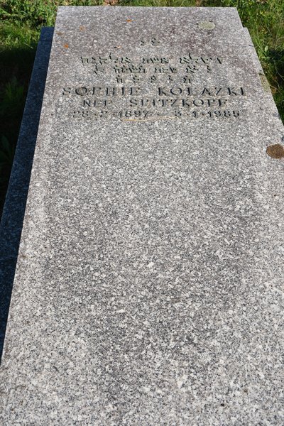 Stèle de Kolazki Sophie